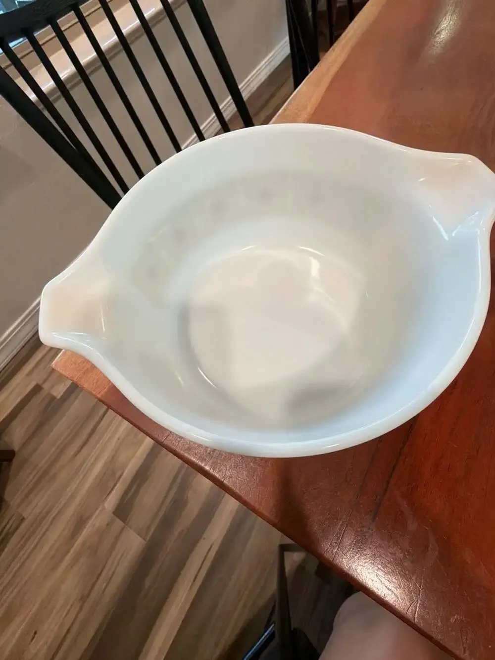 Vintage Pyrex Verde Square Flower 2.5 Qt Casserole Dish 475-B